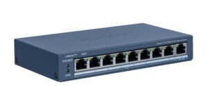 SWITCH ADMINIS 8 POE MIX 100M + 1 UP RJ45 GIGABITE - BAJO CONSUMO