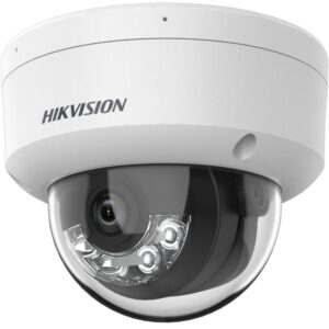 DOMO TURRET IP 2MP SMART HYBRID LIGHT 2.8MM CON IR Y AUDIO - HIKVISION