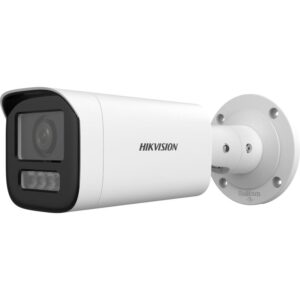 TUBO BULLET IP 4MP DUAL LIGHT 2.8-12MM IR 30 MTS LENTE VARIFOCAL MOTORIZADA CON AUDIO - HIKVISION