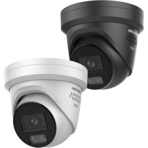DOMO TURRET IP 8MP 4K COLORVU3.0 2.8MM SMART HYBRID LIGHT IR AUDIO Y LUZ STROBO - HIKVISION