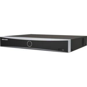 NVR 4 CANALES 4K 8MP ACUSENSE 1 SATA 1U CON POE - HIKVISION