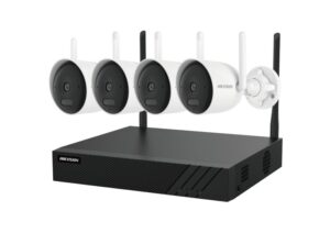 EASYLINK KIT WIFI 6 CON NVR 8CH + 4 BULLETS 4MP WIFI INT