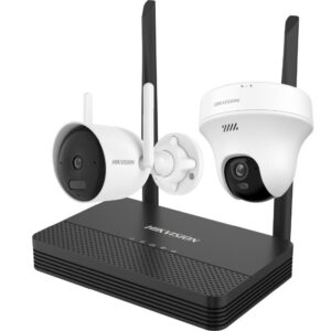 EASYLINK KIT WIFI 6 CON NVS + PT TURRET 5MP INT + BULLET 4M