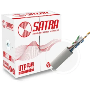 SATRA CABLE CAT6 GRIS UTP/LSZH SOLIDO X 305M - SATRA