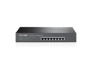 SWITCH  8 PUERTOS GIGABIT SOBREMESA/RACKRJ45 A 10/100/1000 MBPS
