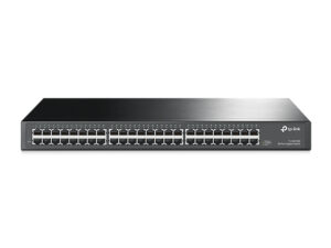 SWITCH DE 48 puertos RJ45 de 10/100/1000 Mbps Conmutador Gigabit para montaje en rack de 48 puerto Sports