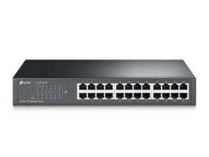 SWITCH 24P 10/100MBPS. CASE RACKEABLE 13" 1U